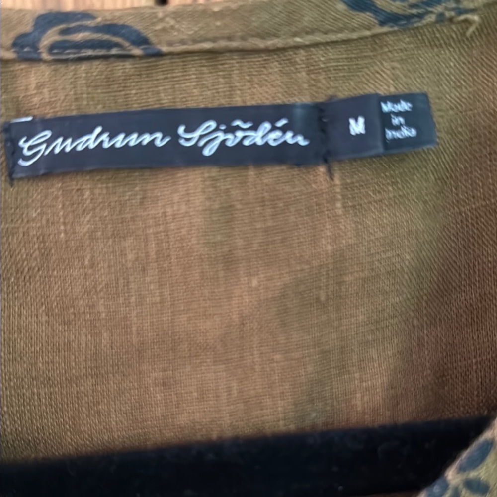 Gudrun Sjoden M CopperJacket with Relaxed Fit and Playful Pattern - Picture 3 of 5
